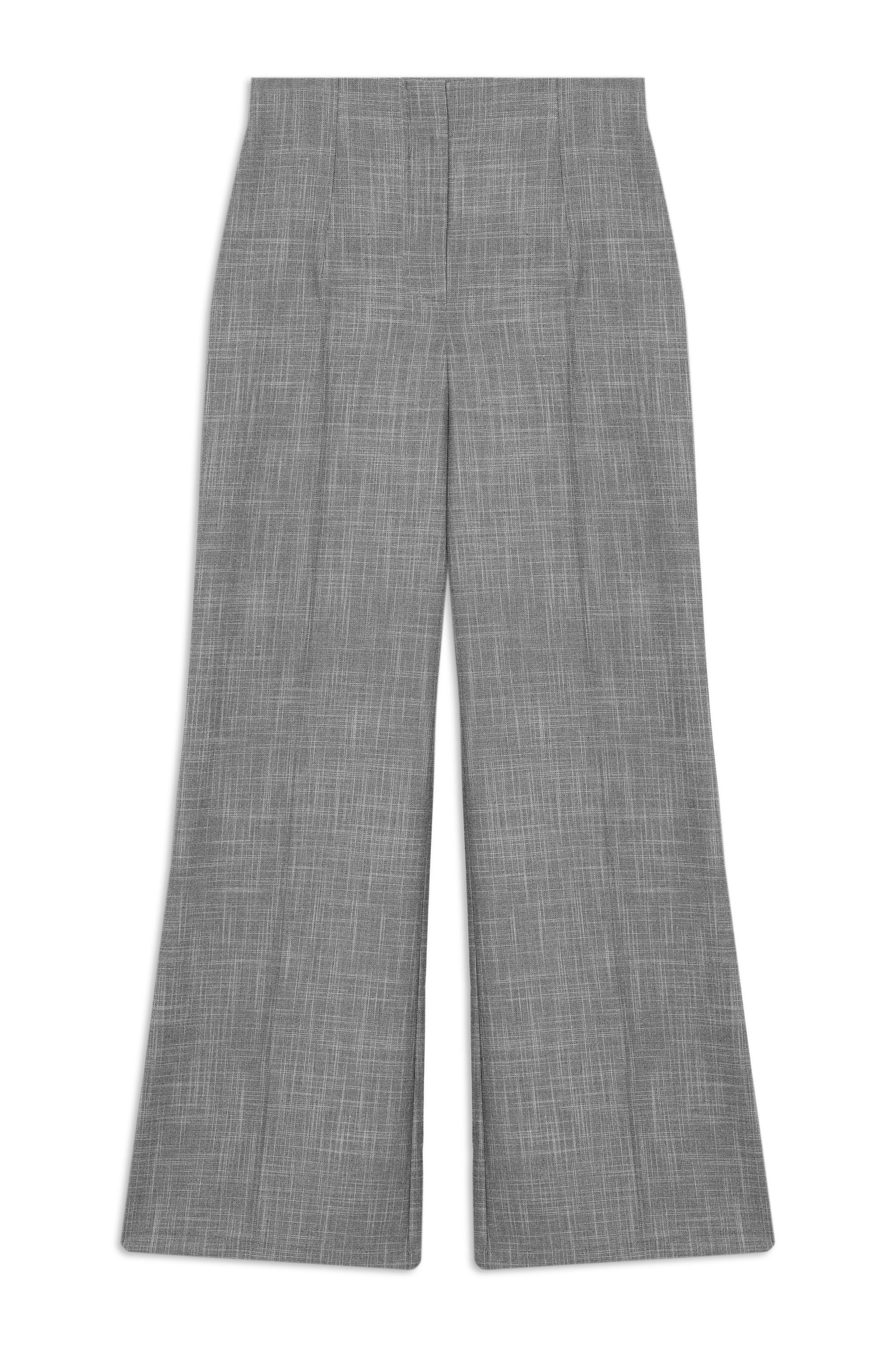 Gray High Waist Pants