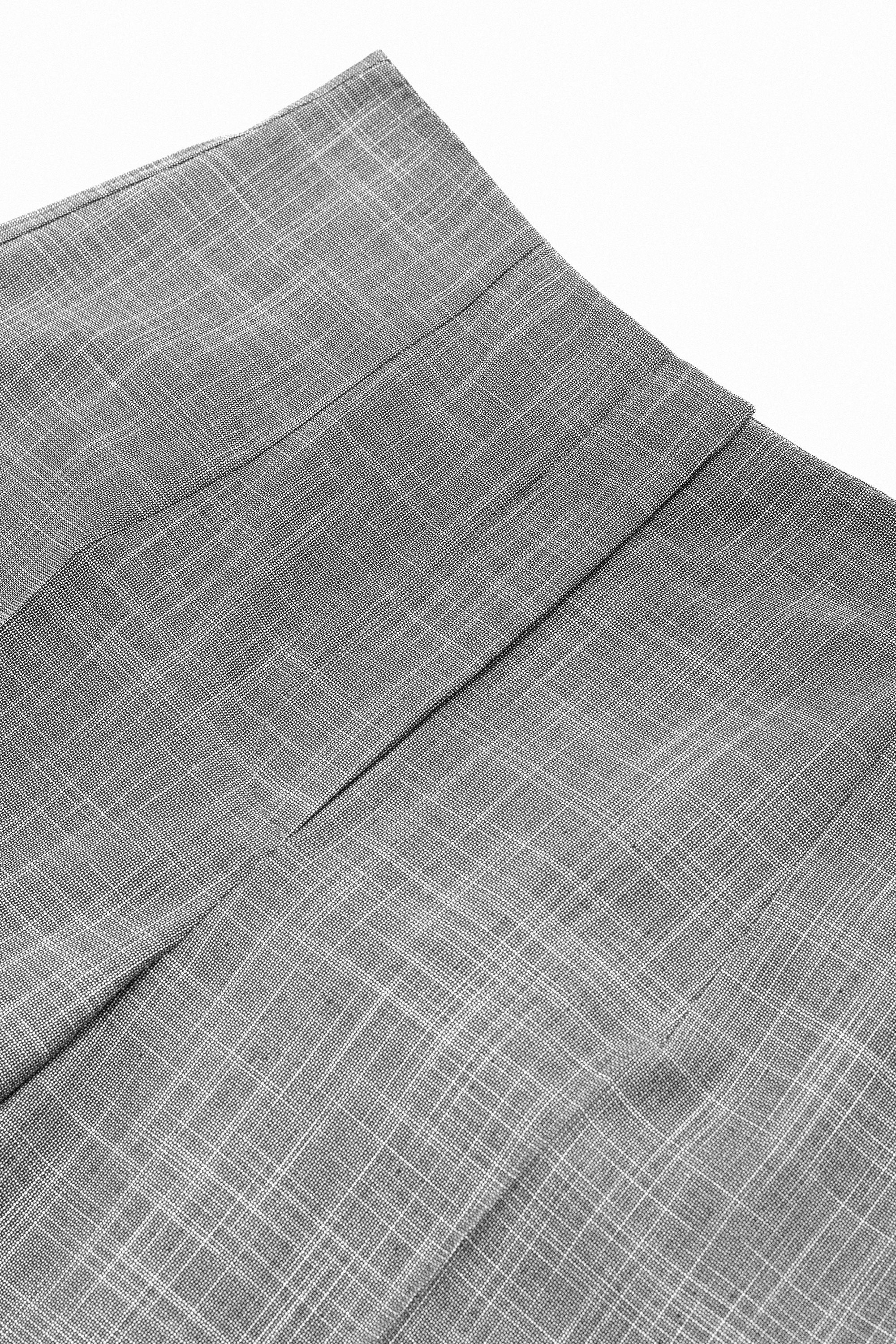 Gray High Waist Pants