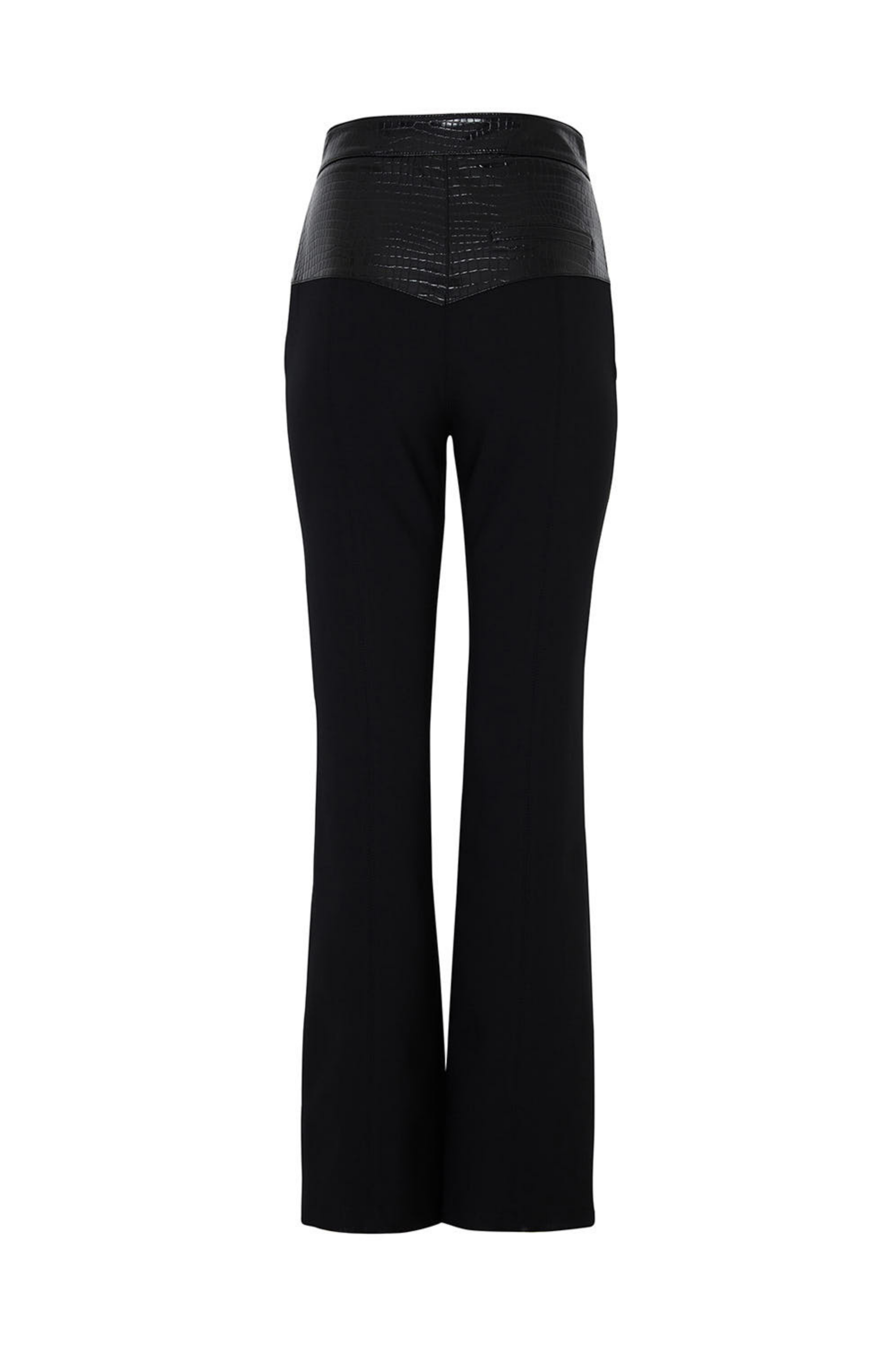 High-Waisted Slit Pants