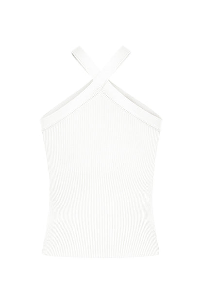 Halterneck Knit Top (Final Sale)