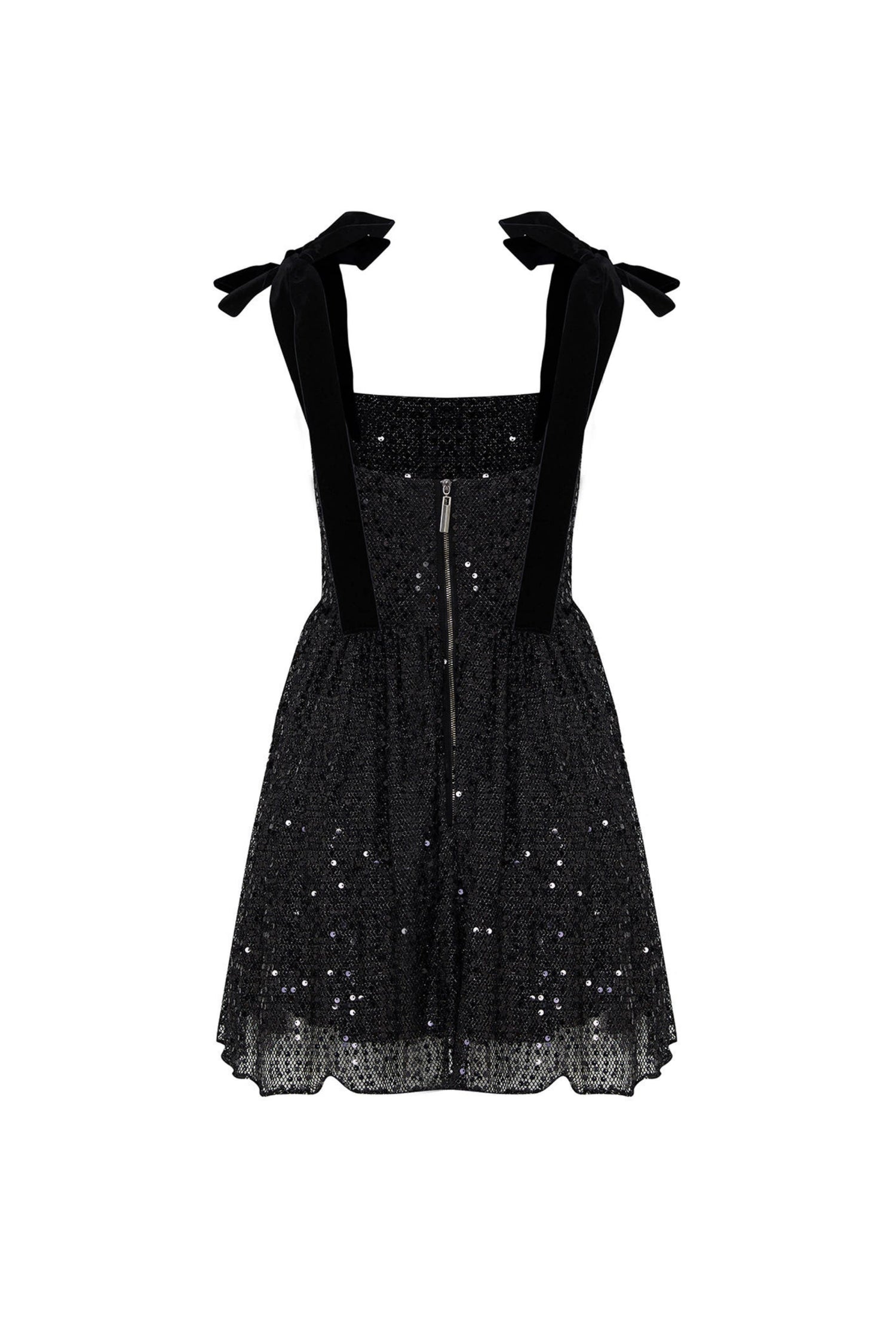 Sequined Flowy Mini Dress (Final Sale)