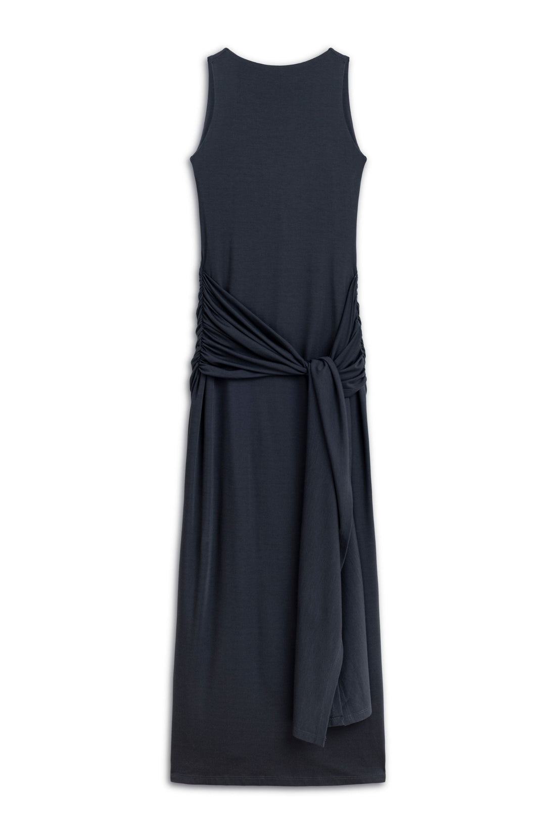Anthracite Backless Maxi Dress