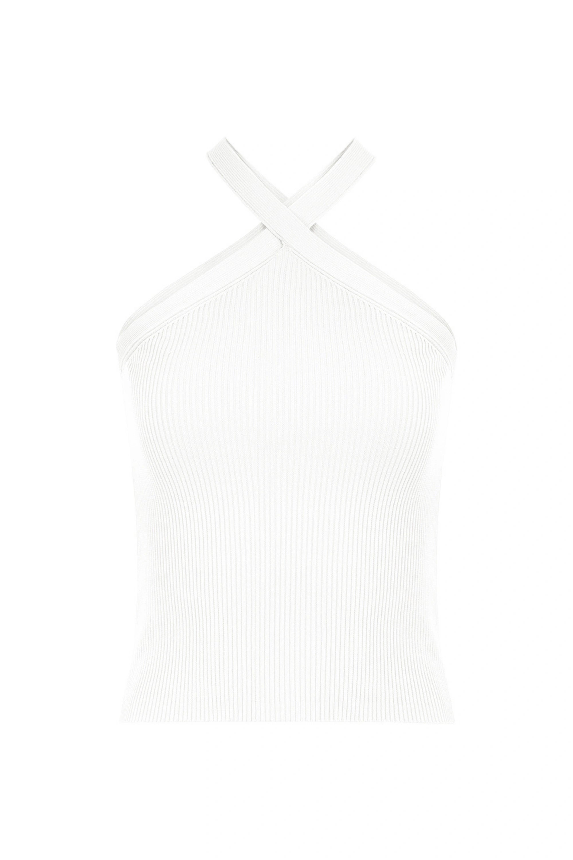 Halterneck Knit Top (Final Sale)