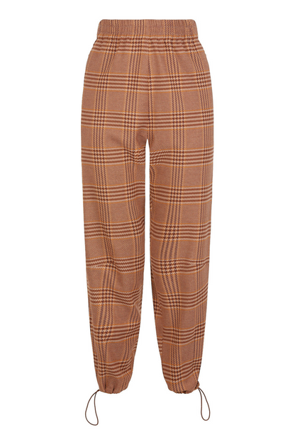 Plaid Jogger Pants