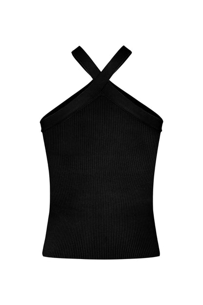 Halterneck Knit Top (Final Sale)