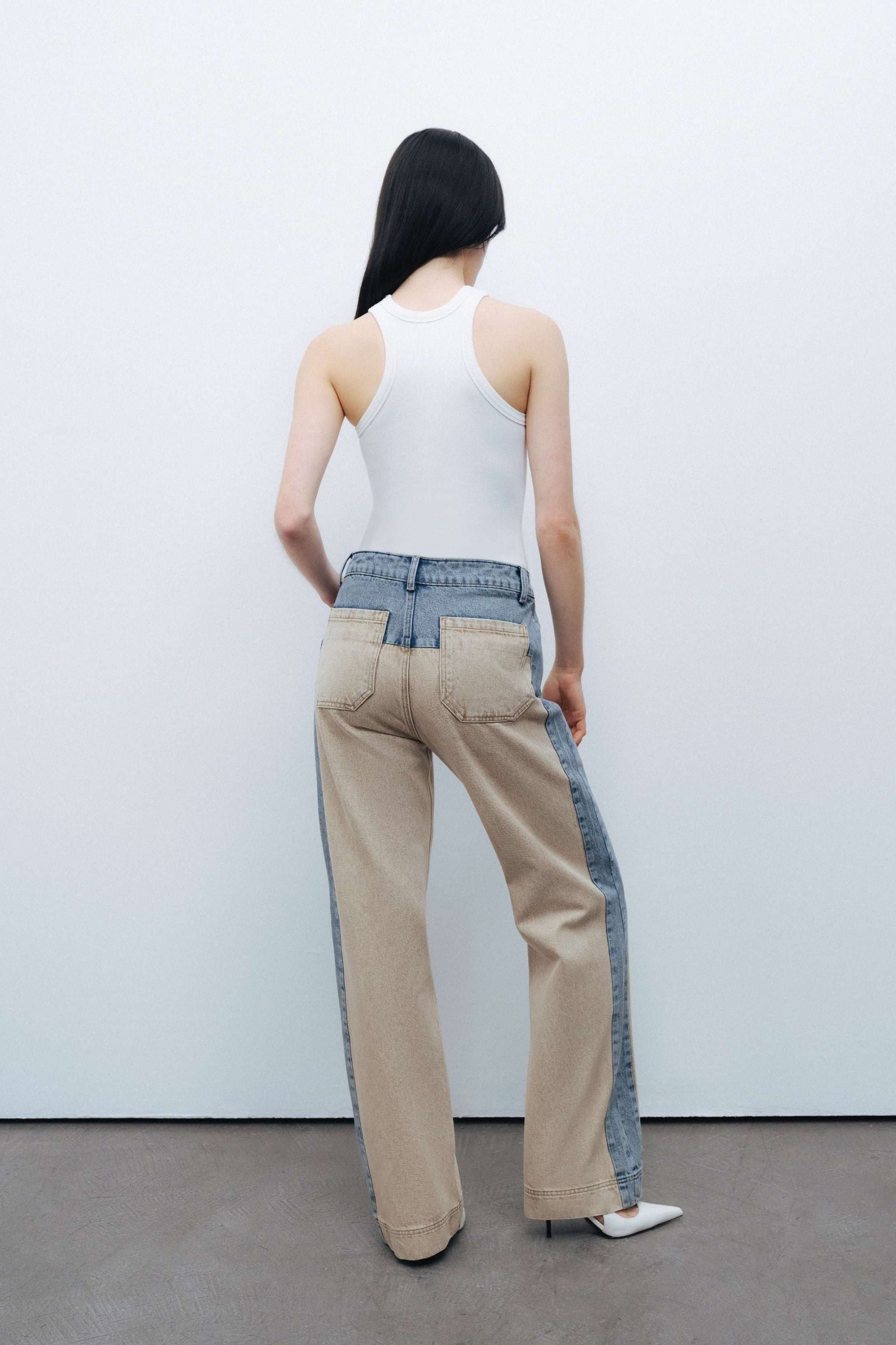 Washed High Waist Jeans