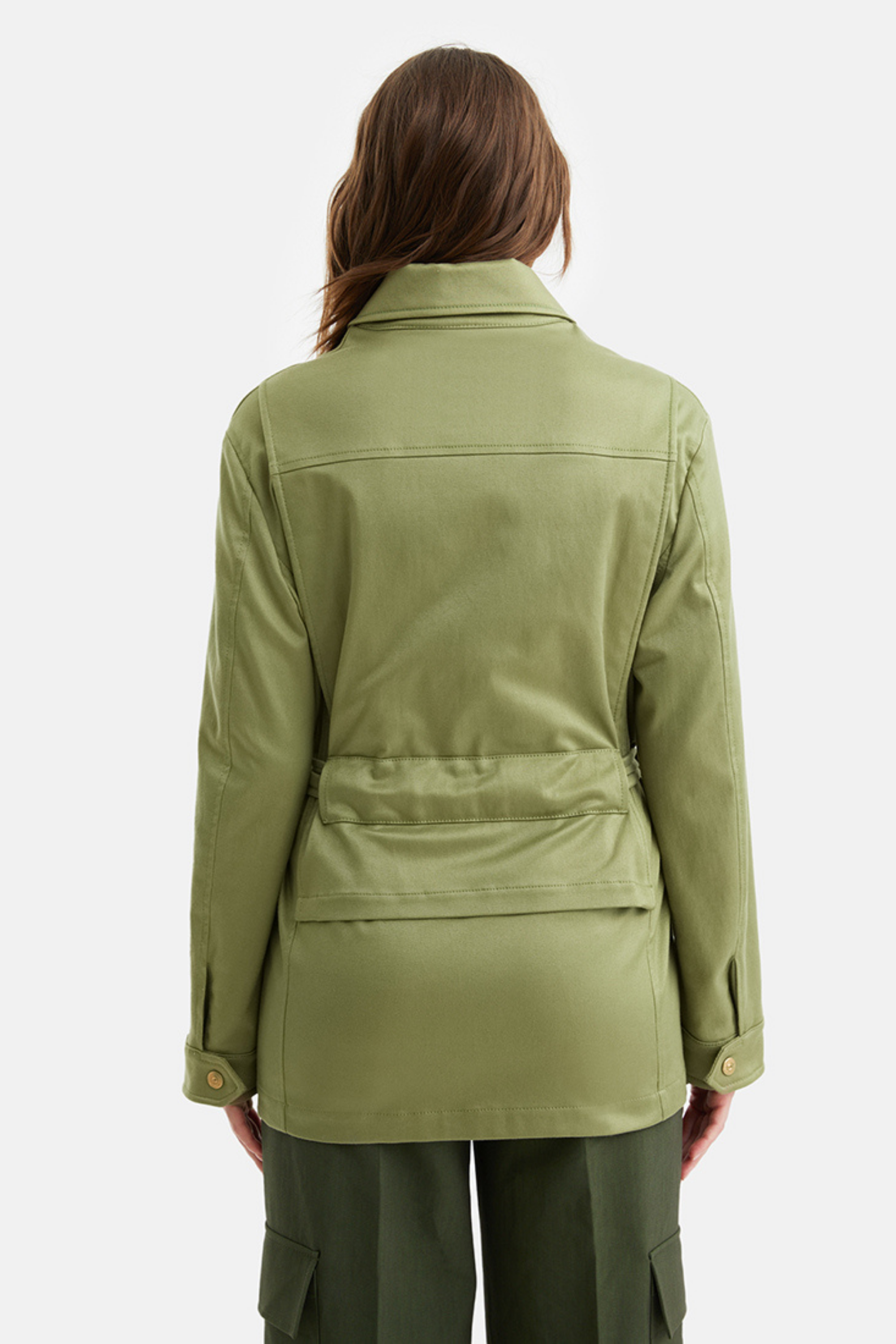 Belted Khaki Jacket (Final Sale)