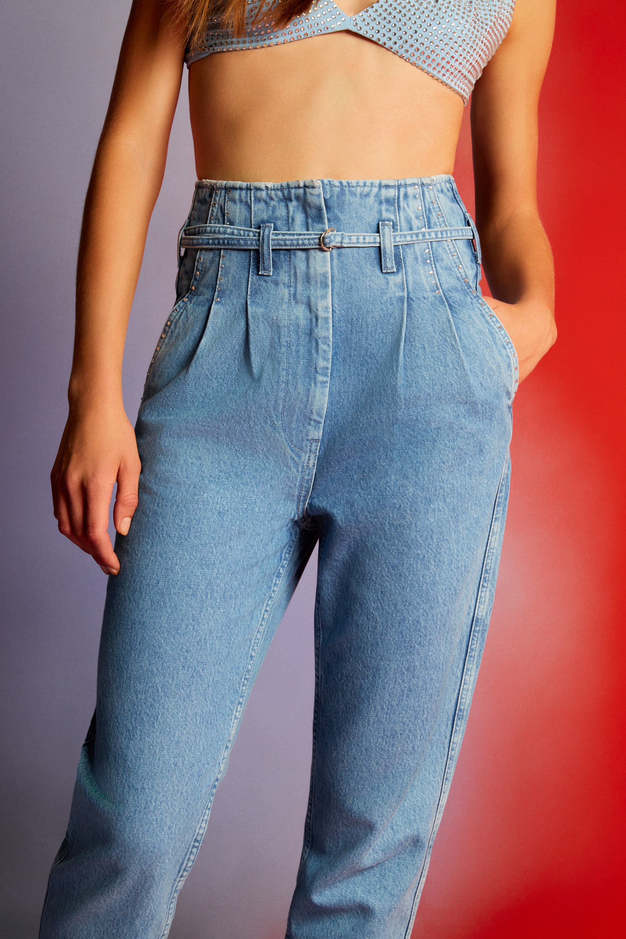 High-Waisted Mom Jeans (Final Sale)