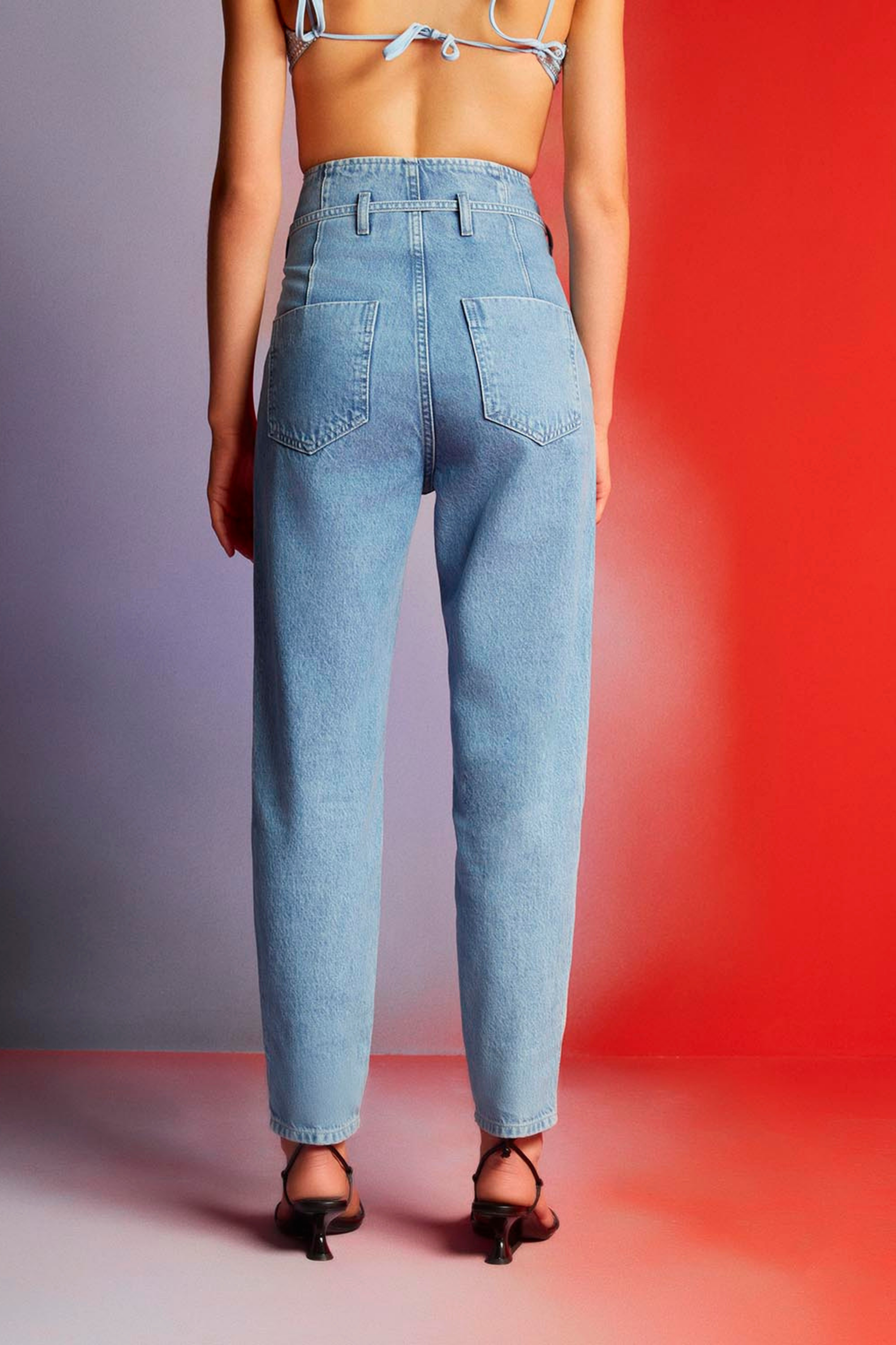 High-Waisted Mom Jeans (Final Sale)