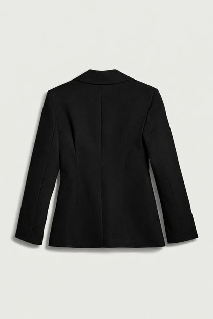 Sculpted Single-Button Tailored Jacket
