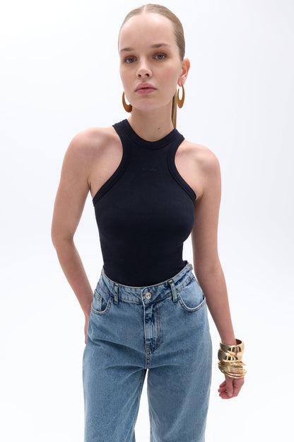 Halter Neck Bodysuit (Final Sale)