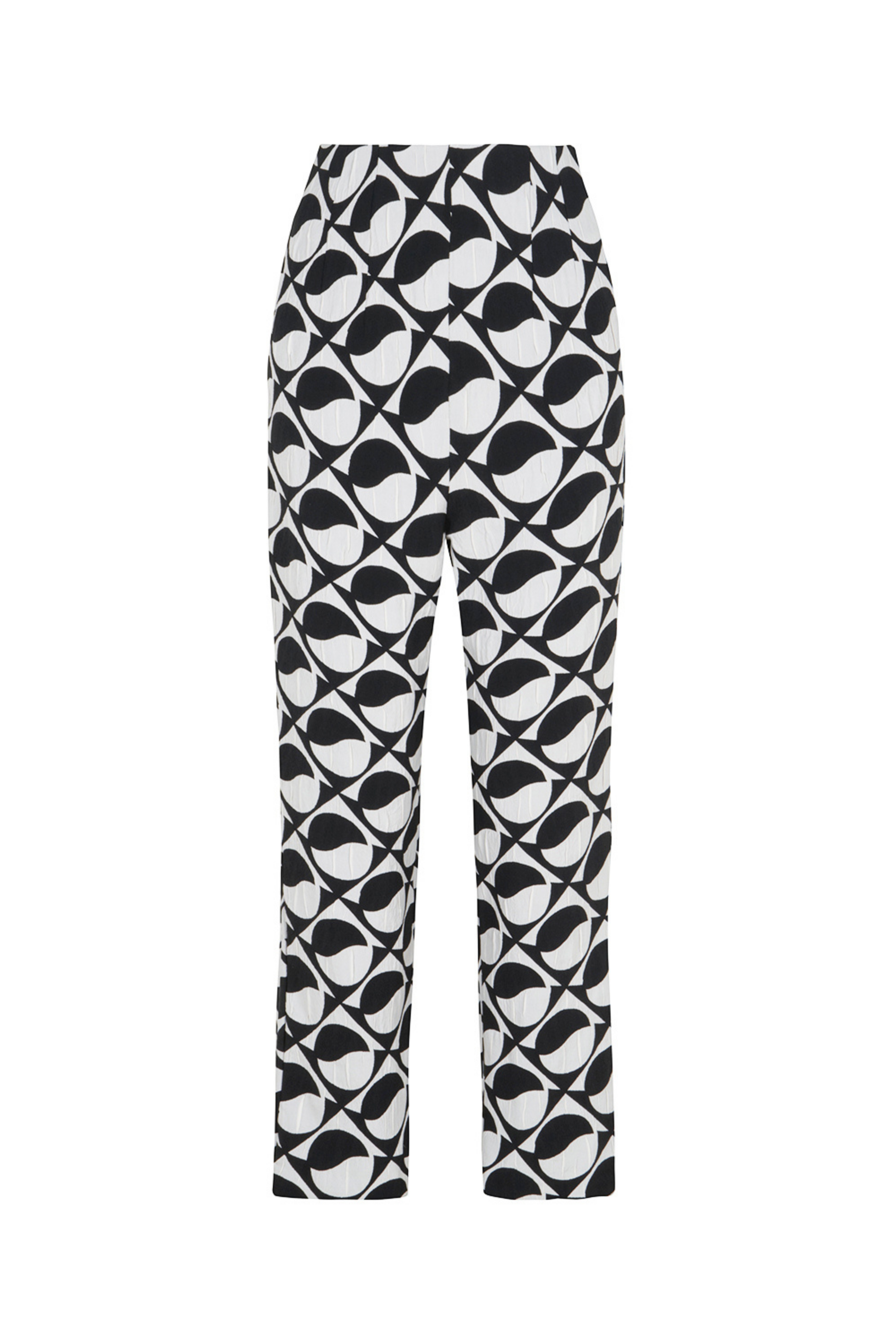 Printed High-Waisted Pants (Final Sale)