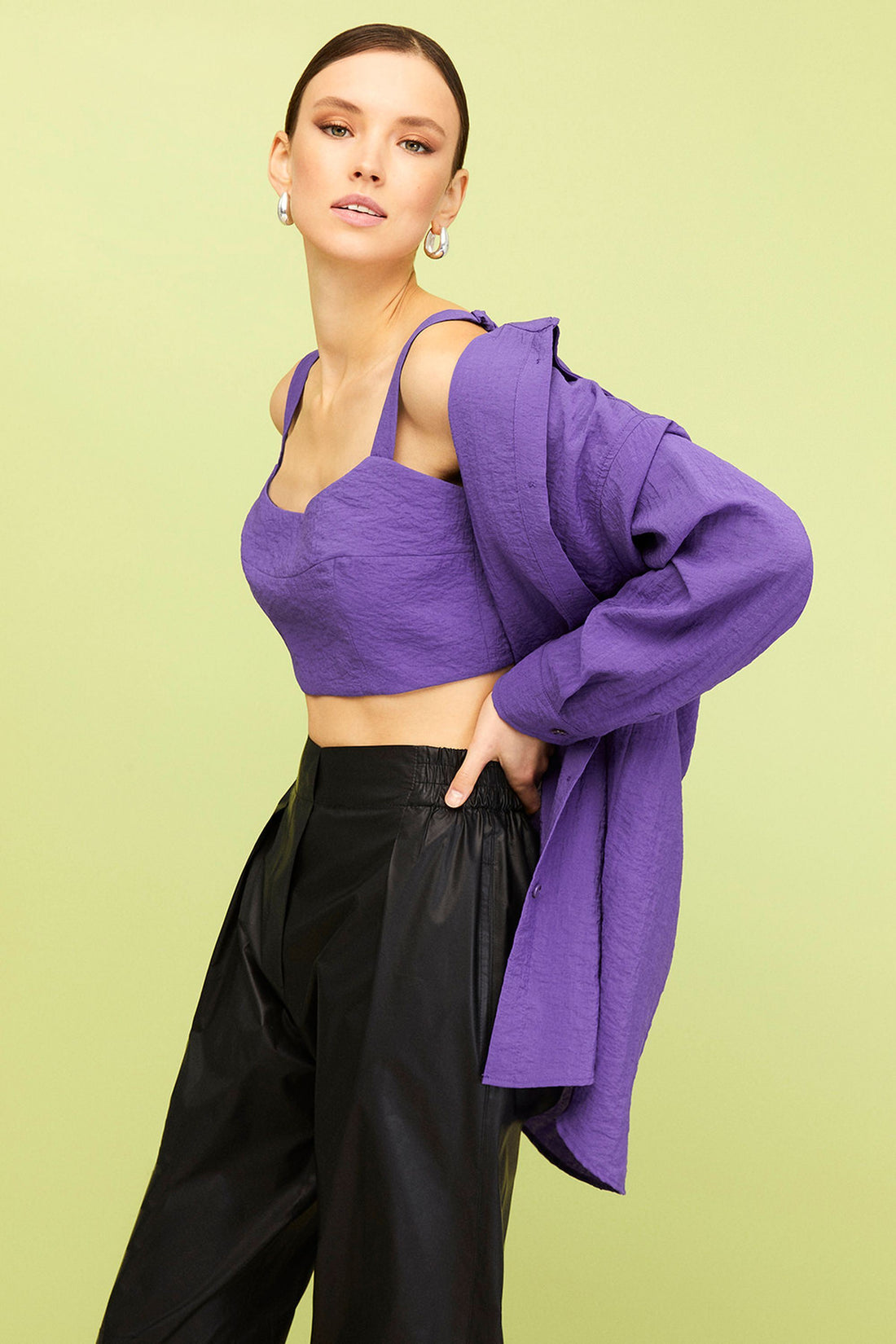 Oversized Twin Set Shirt