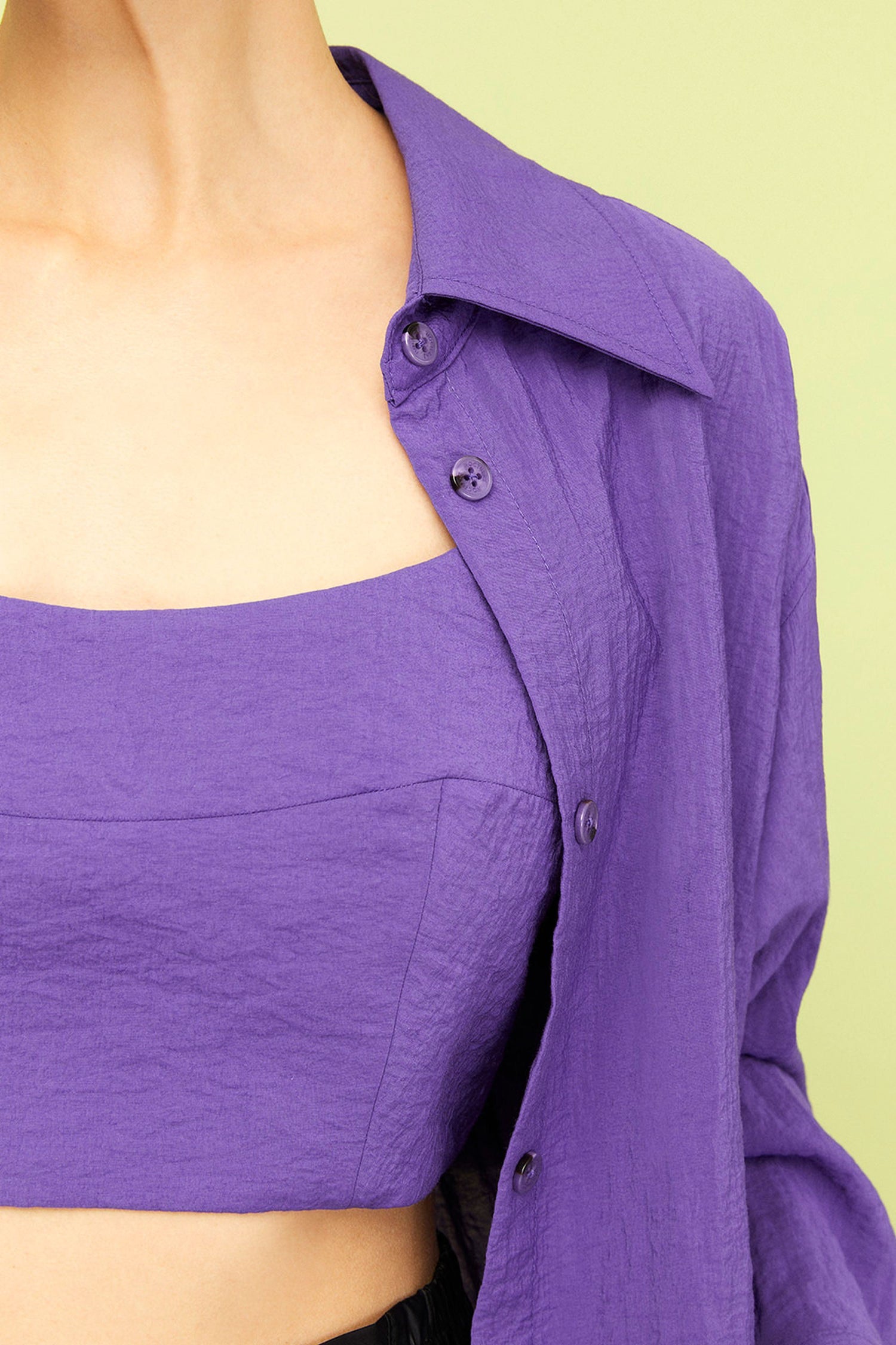 Oversized Twin Set Shirt