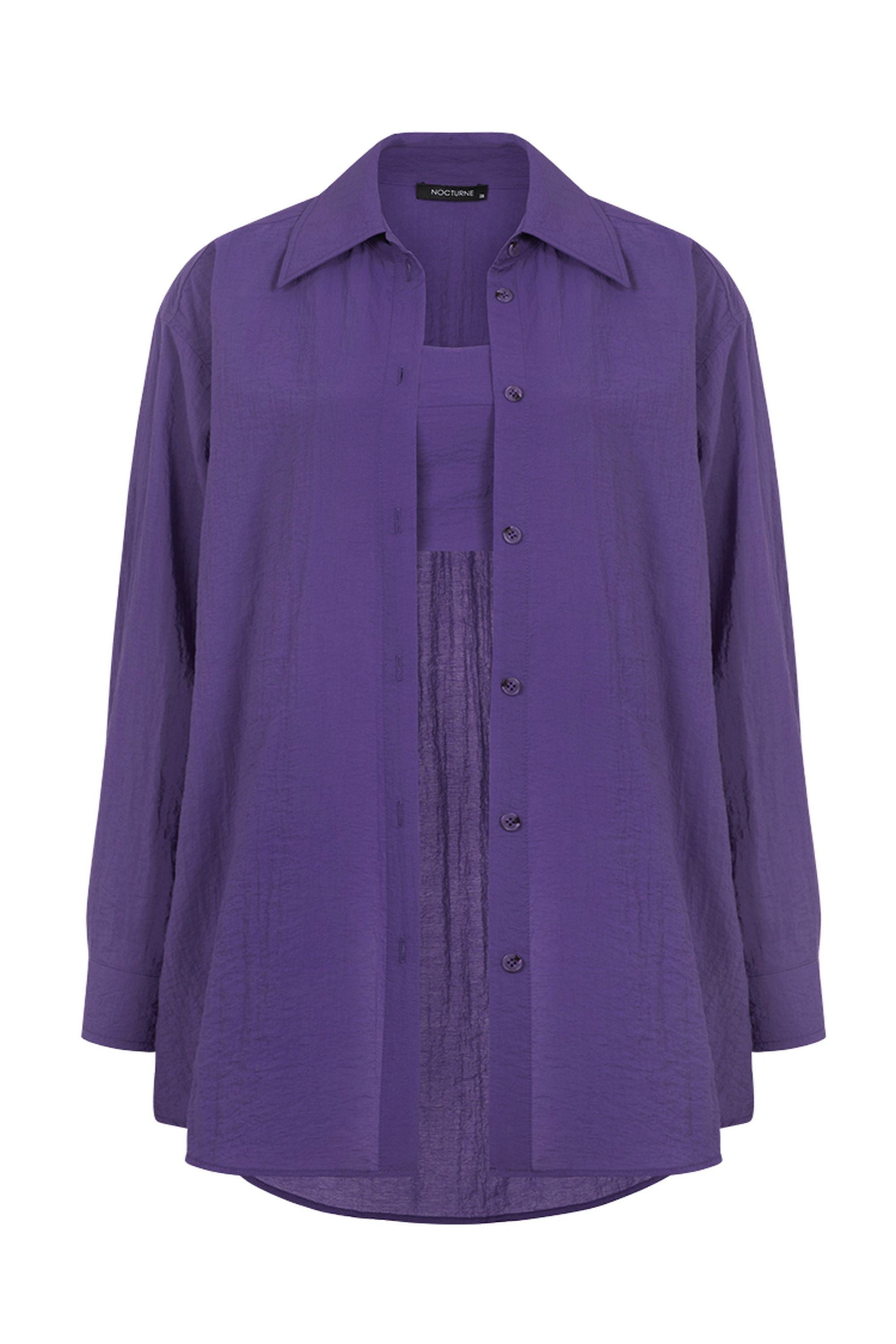 Oversized Twin Set Shirt