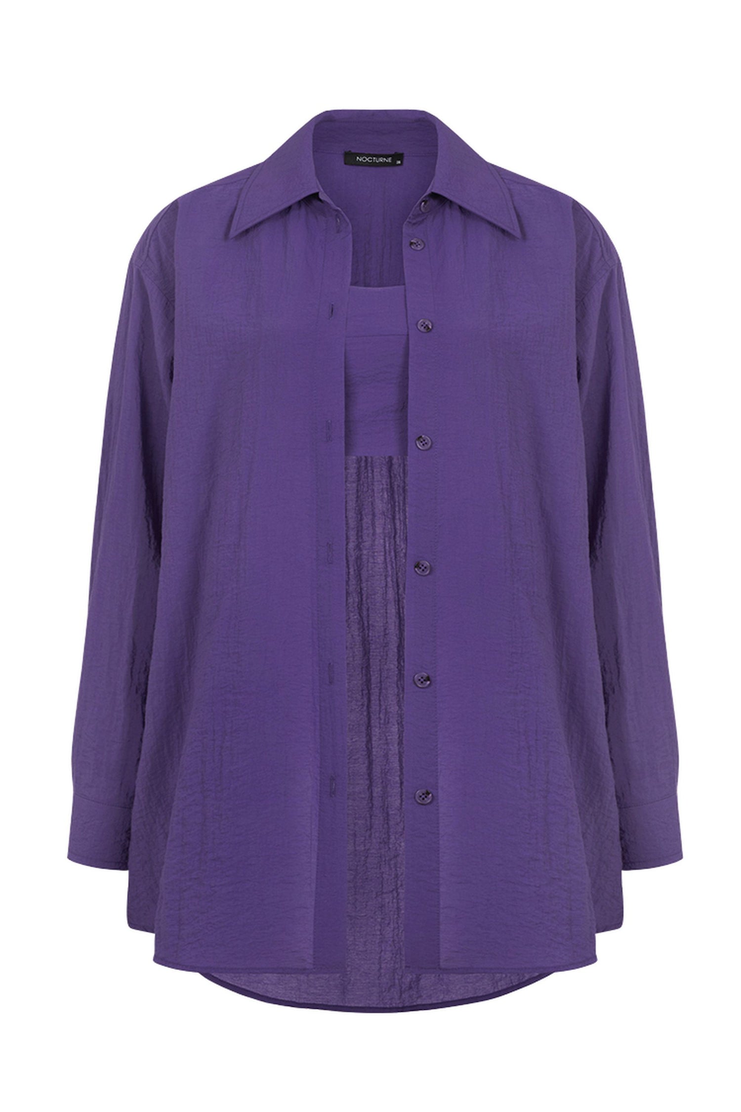 Oversized Twin Set Shirt