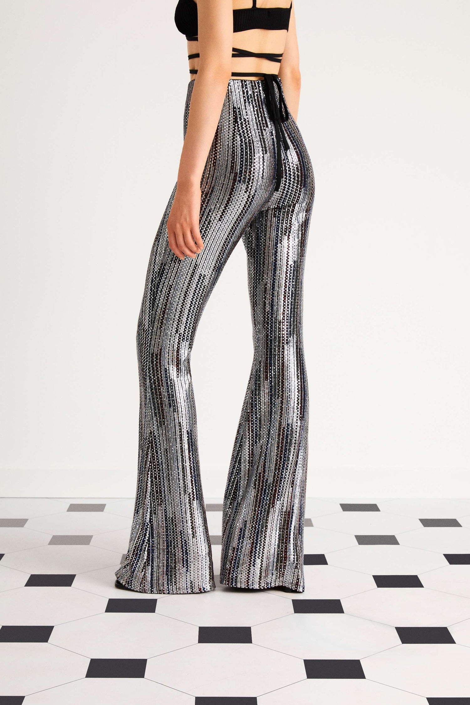 High-Waisted Flare Pants