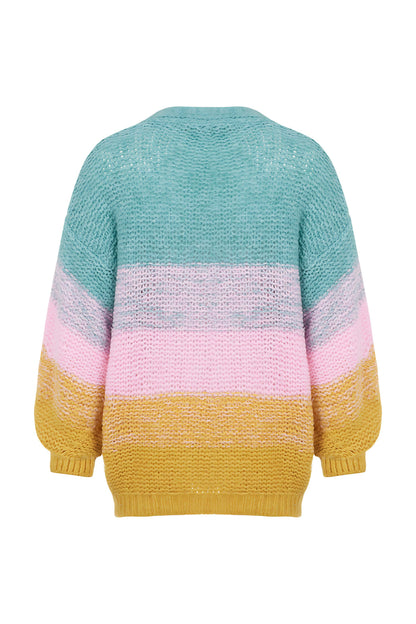 Gradient Knitted Cardigan (Final Sale)