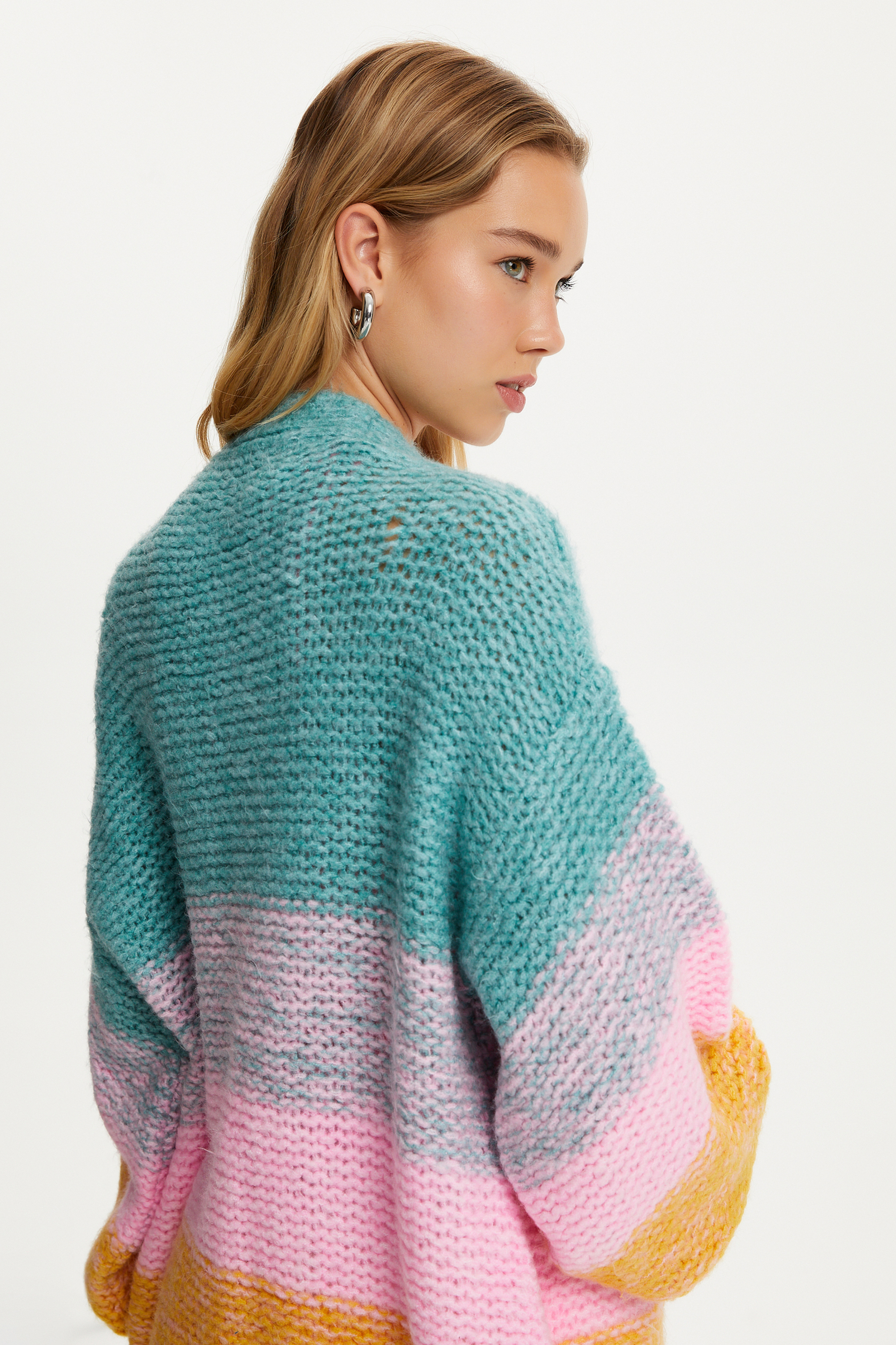 Gradient Knitted Cardigan (Final Sale)