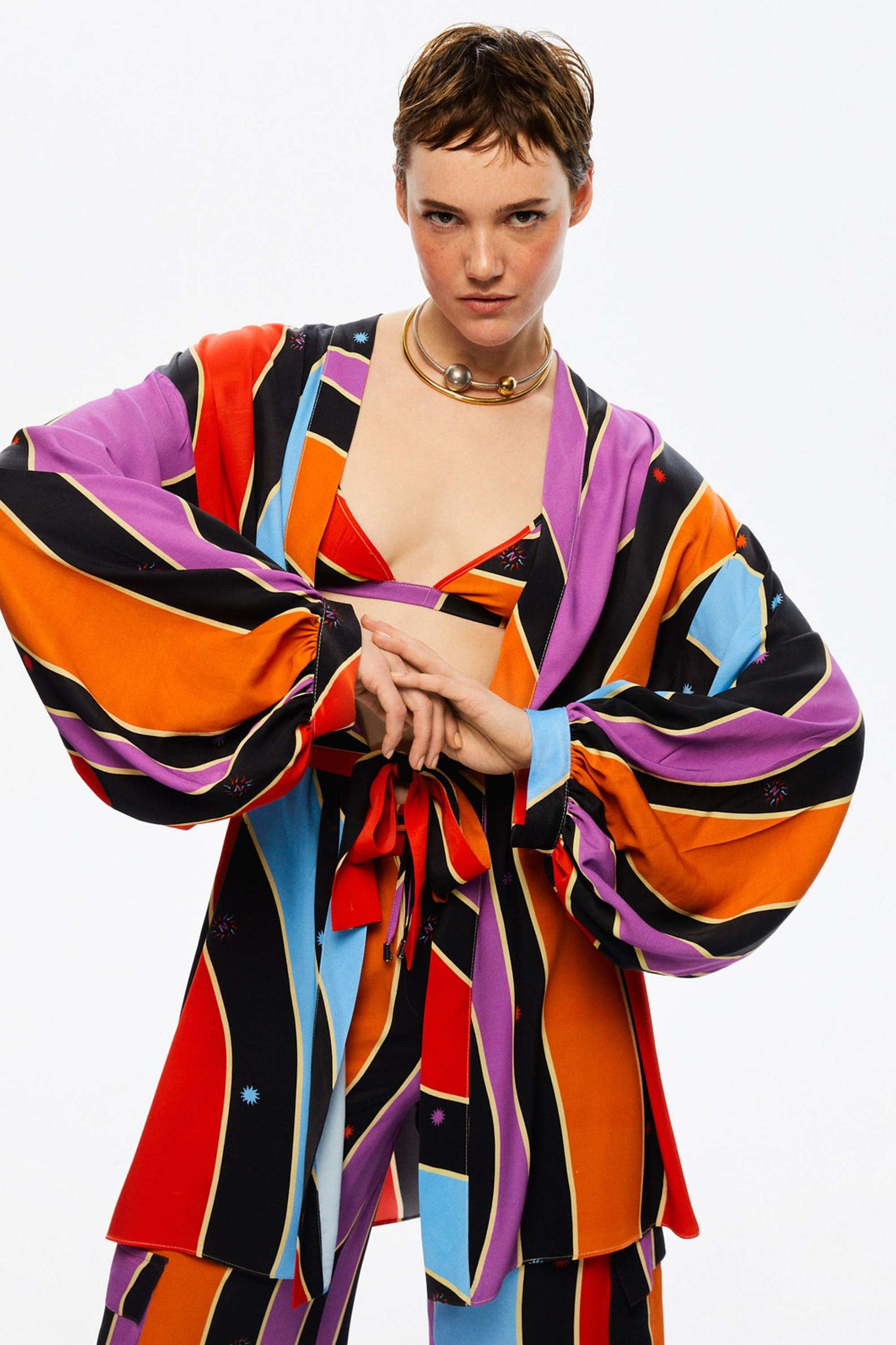 Balloon Sleeve Kimono (Final Sale)