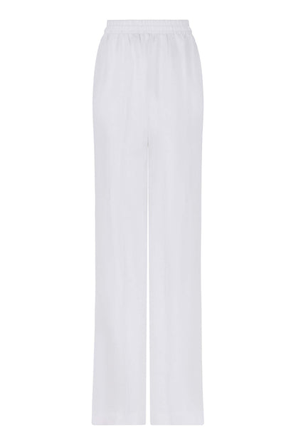 Wide-Leg Linen Pants (Final Sale)