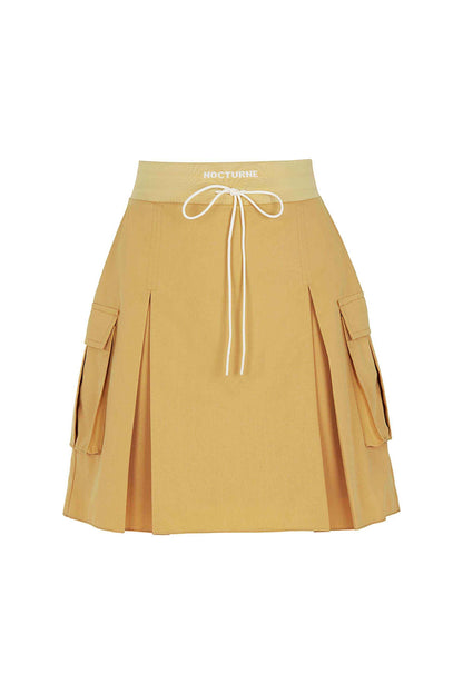 High-Waisted Ribbed Mini Skirt (Final Sale)