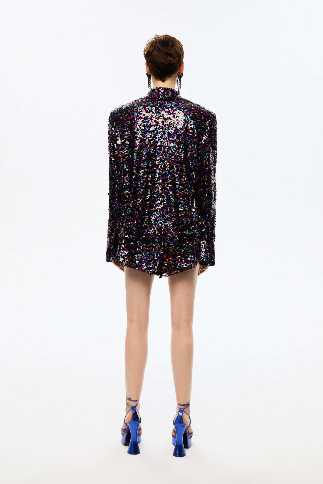 Multicolor Sequined Skirt