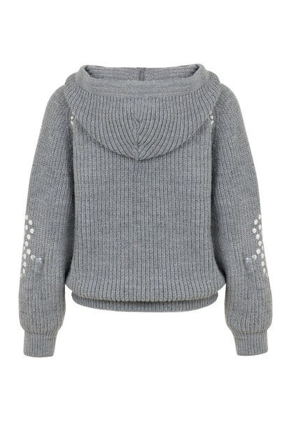 Hooded Knitted Sweater