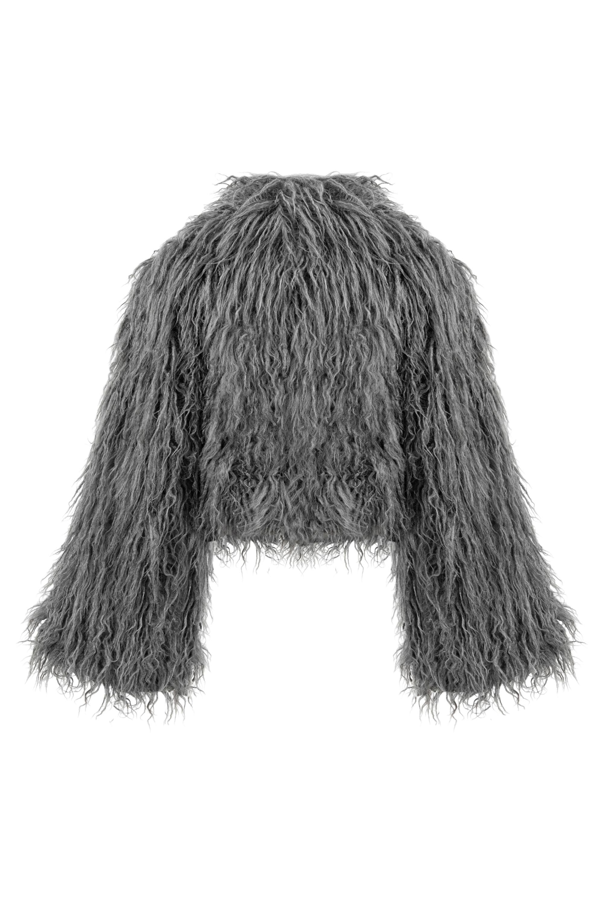 Faux Fringed Fur (Final Sale)