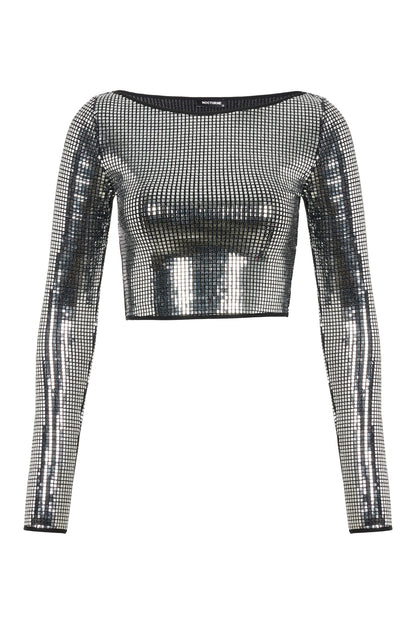 Metallic Jersey Top (Final Sale)