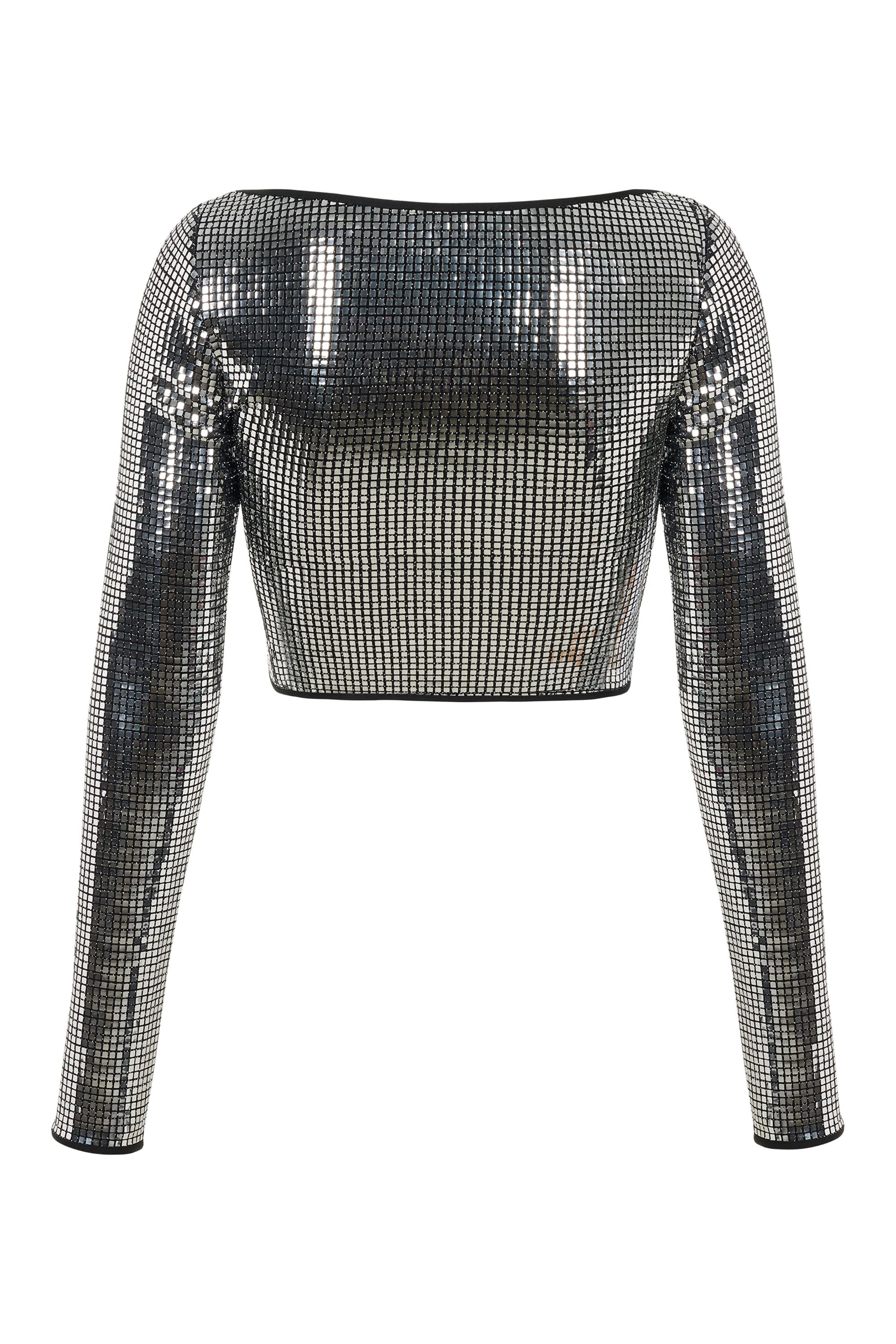 Metallic Jersey Top (Final Sale)