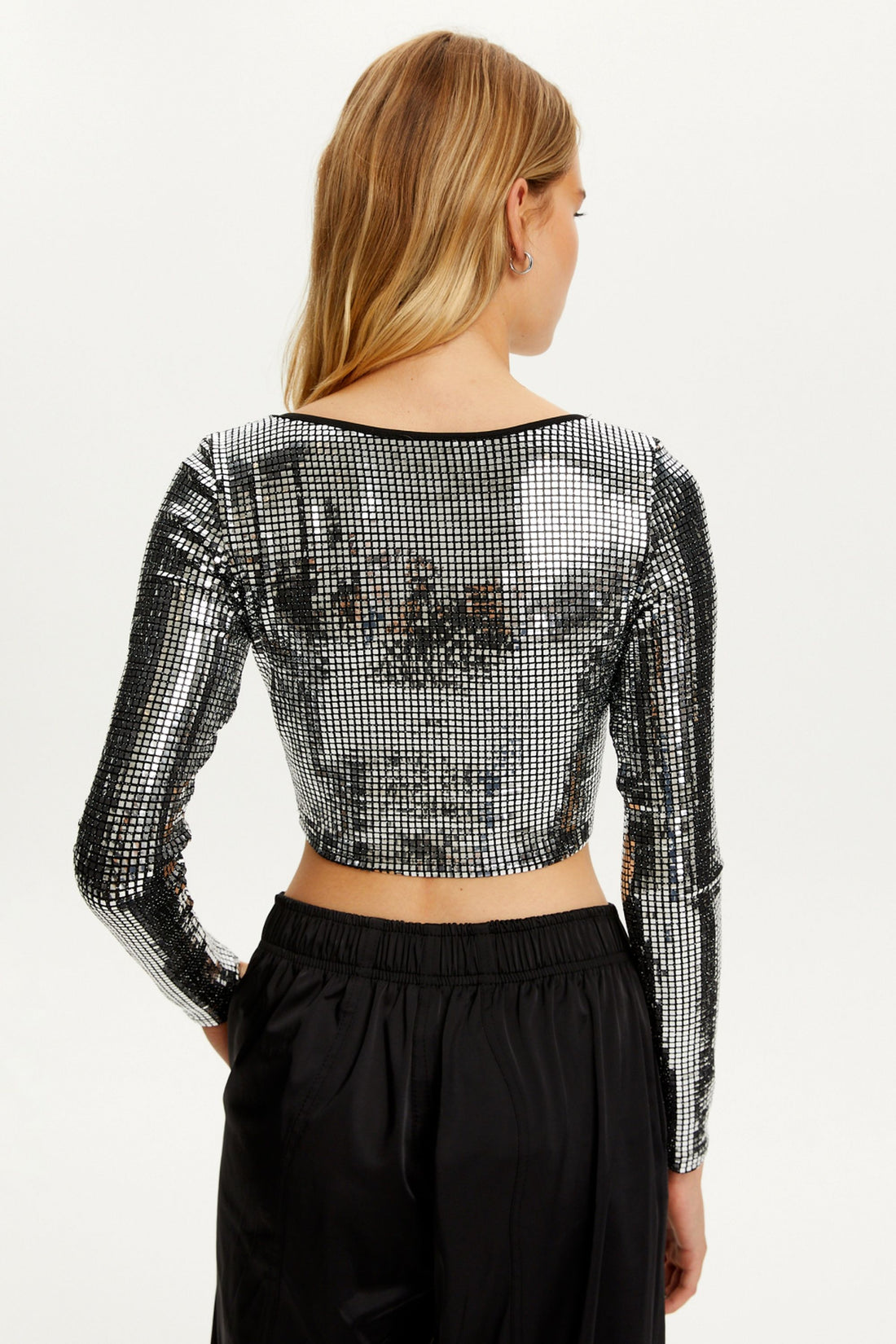 Metallic Jersey Top (Final Sale)