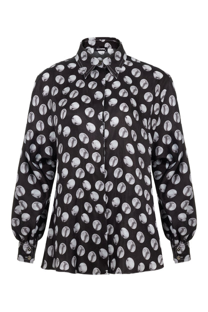 Printed Oversized Shirt (Final Sale)