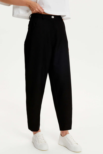 Pleated Slouchy Pants (Final Sale)