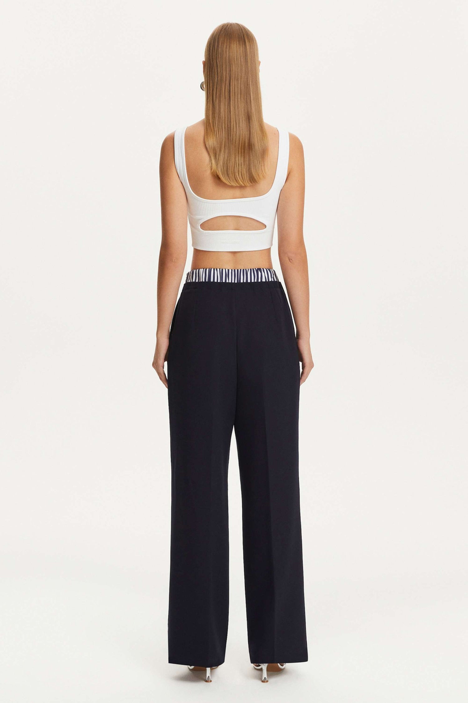 Pants with Elastic Waistband (Final Sale)