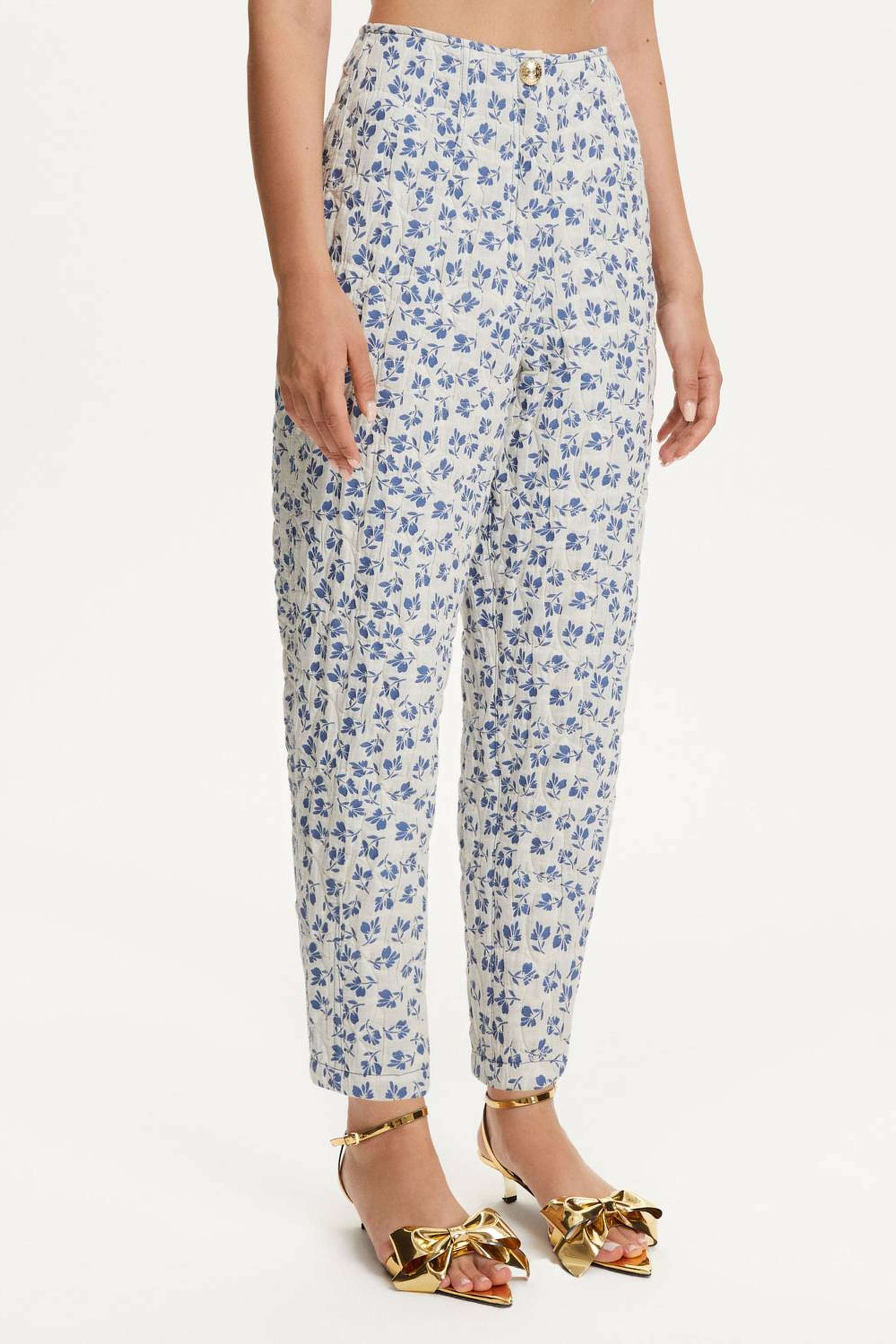 Floral Quilted Pants (Final Sale)