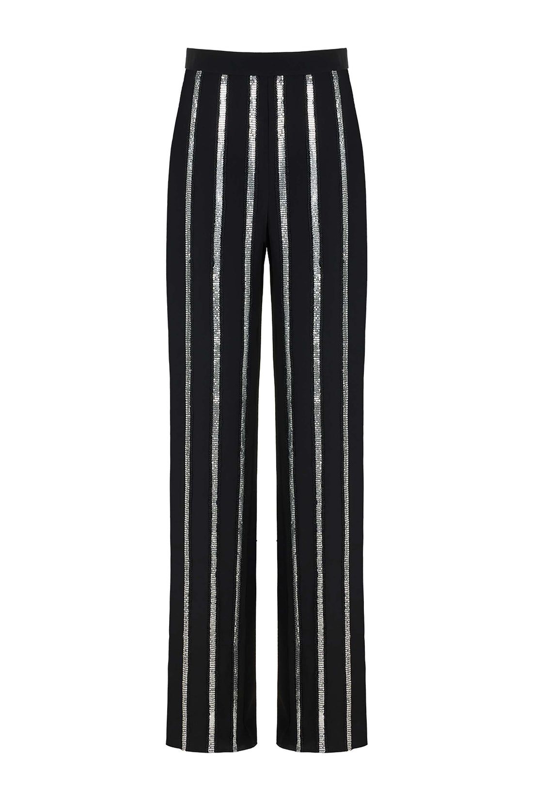 Metallic Striped Pants (Final Sale)