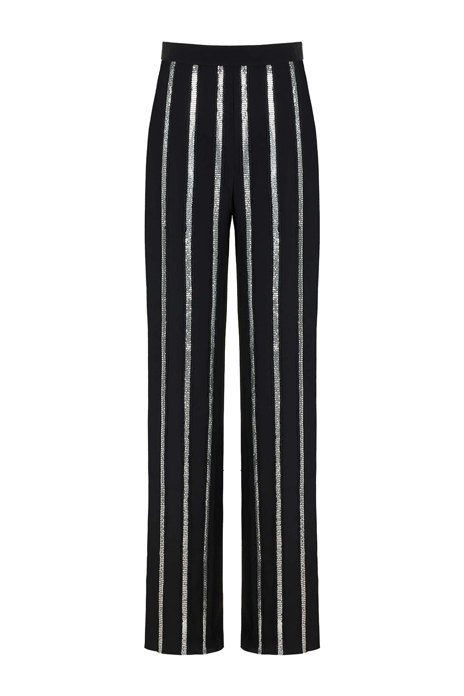 Metallic Striped Pants (Final Sale)