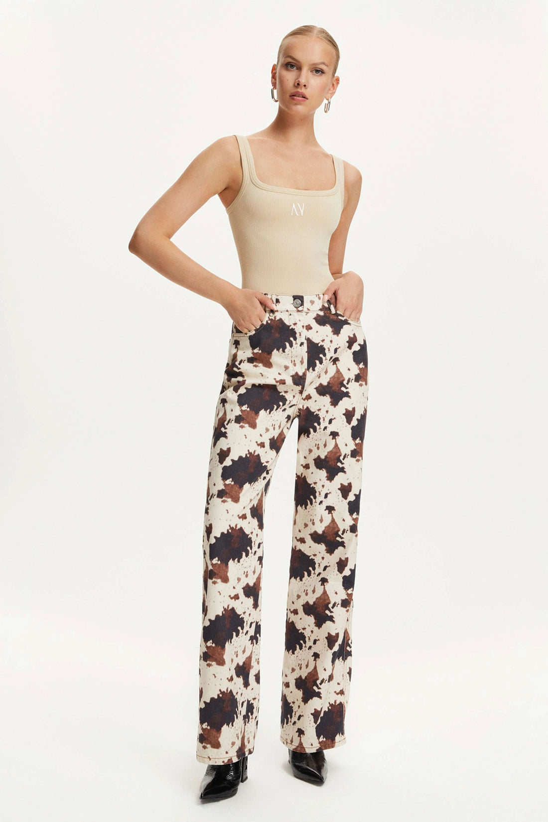 Animal Printed Pants (Final Sale)