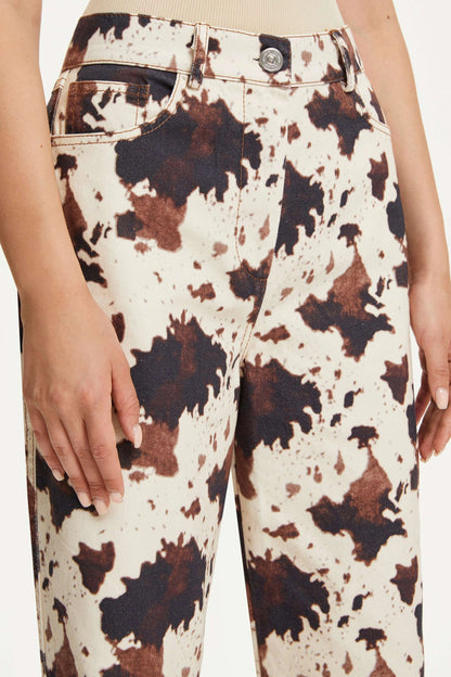 Animal Printed Pants (Final Sale)