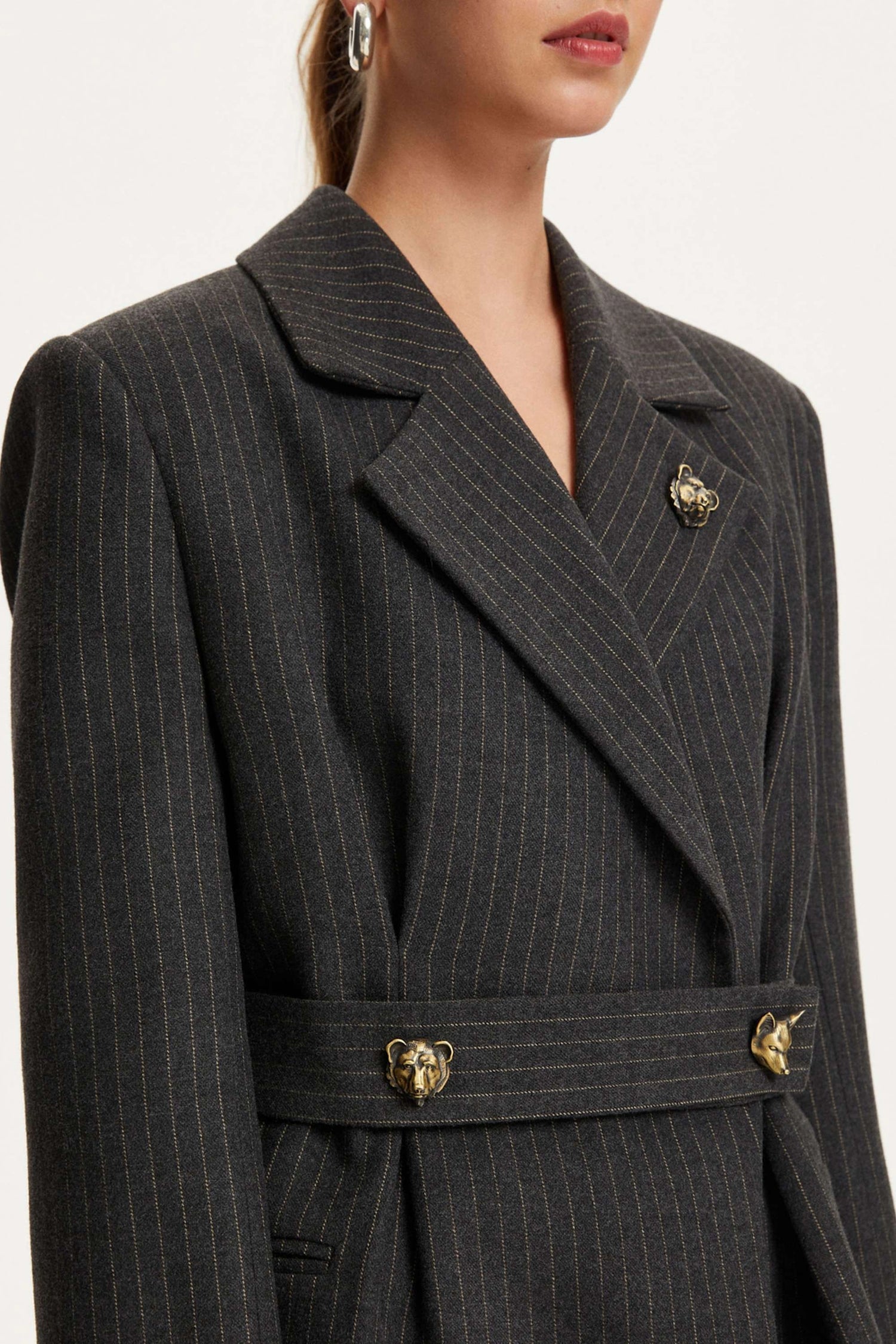 Striped Blazer Jacket