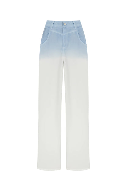 High Waist Ombre Jeans