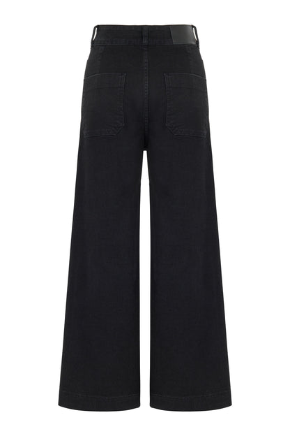 High Waisted Wide Leg Jeans