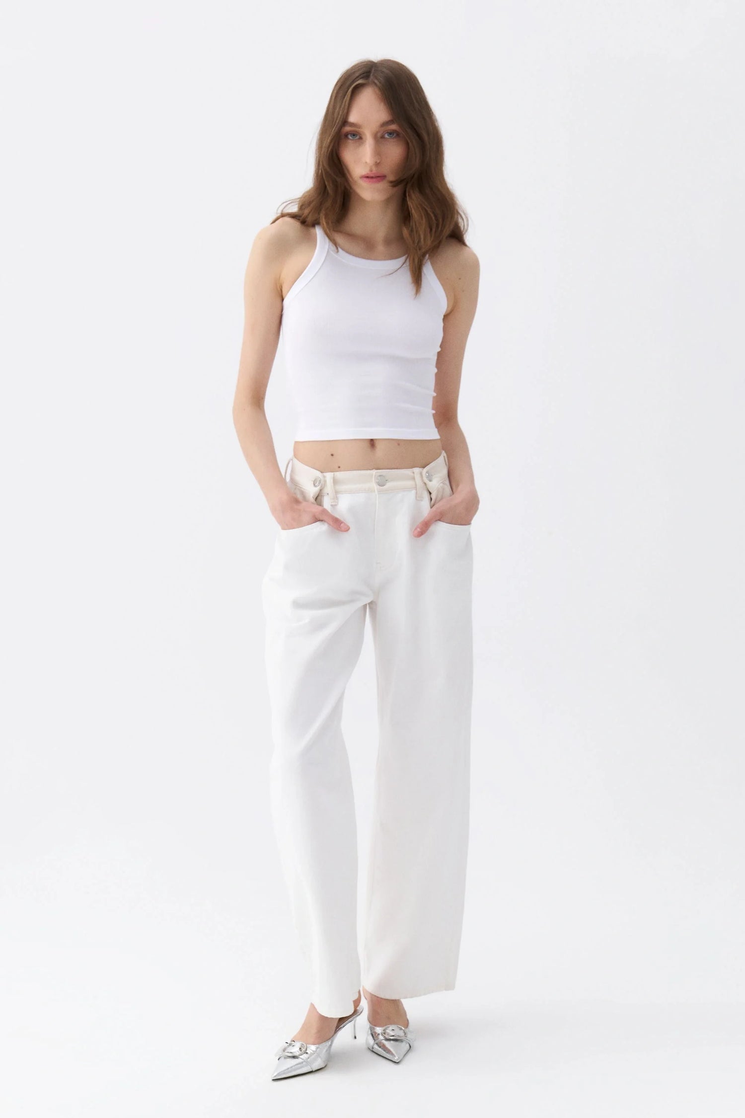 Trimmed Jeans (Final Sale)