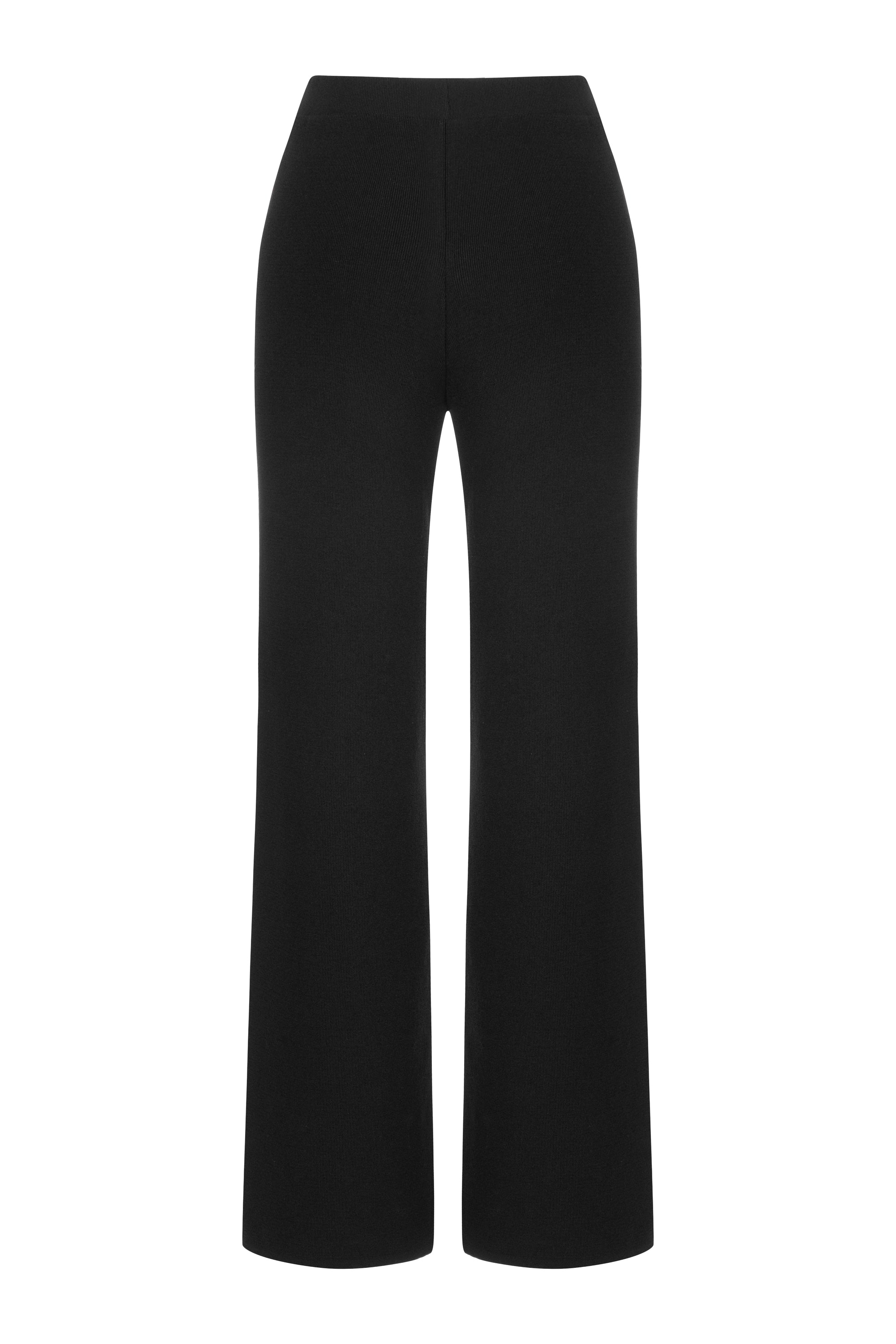 High Waist Knit Pants