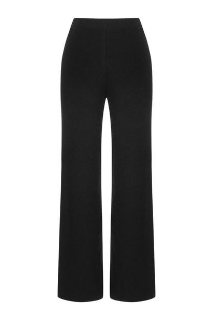 High Waist Knit Pants