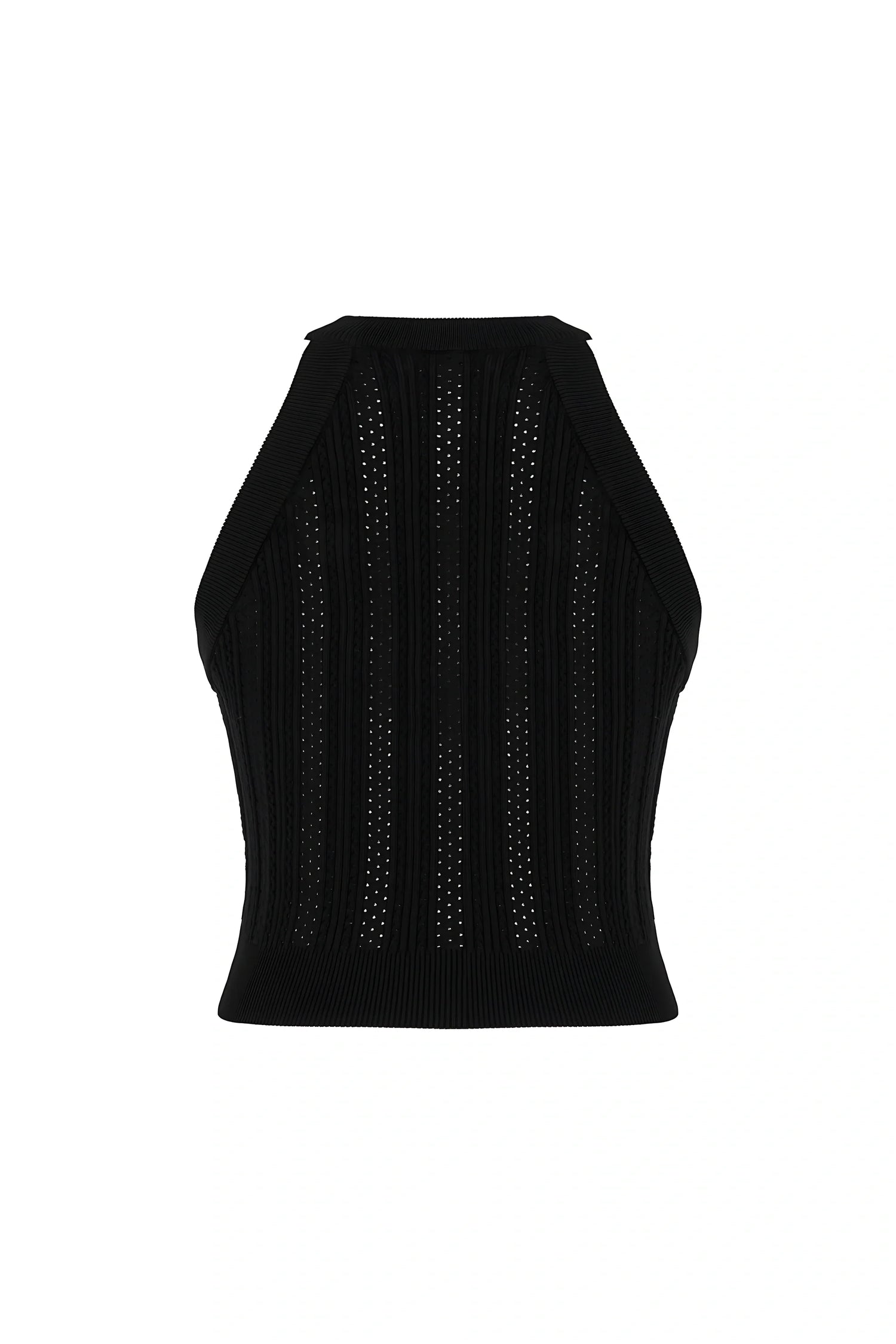 Halter Neck Knit Top (Final Sale)