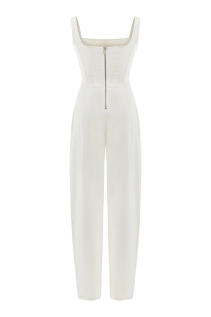 Corset Designed Jumpsuit