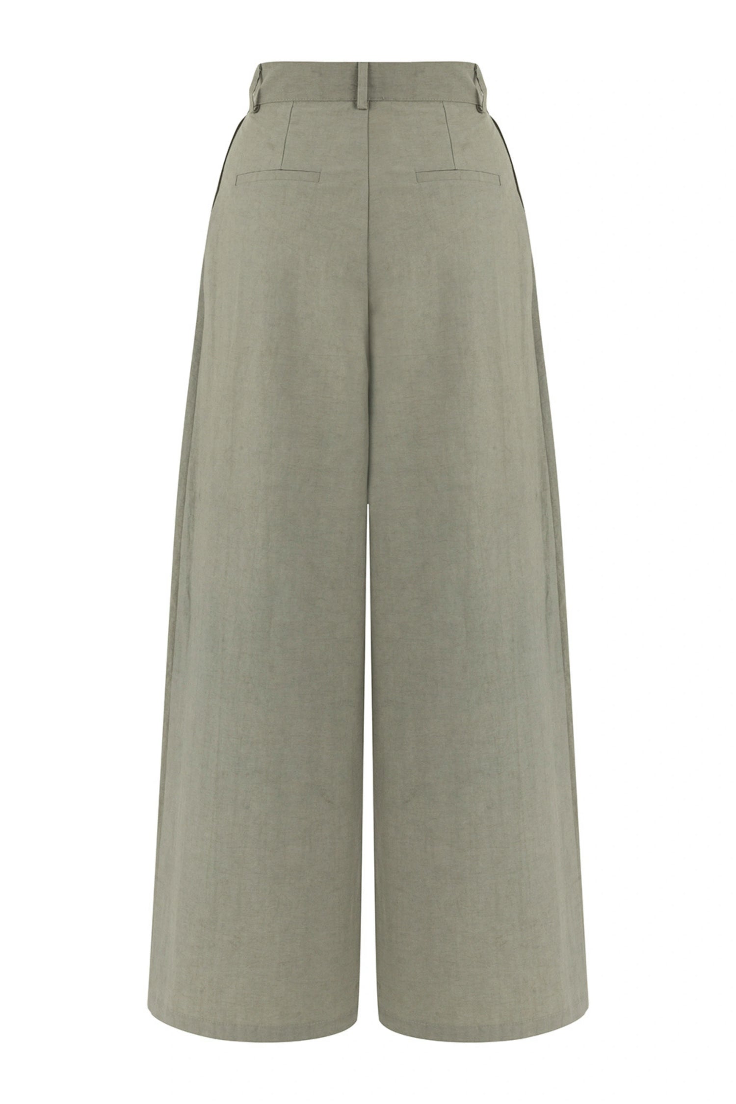 Pleated Wide Leg Pants