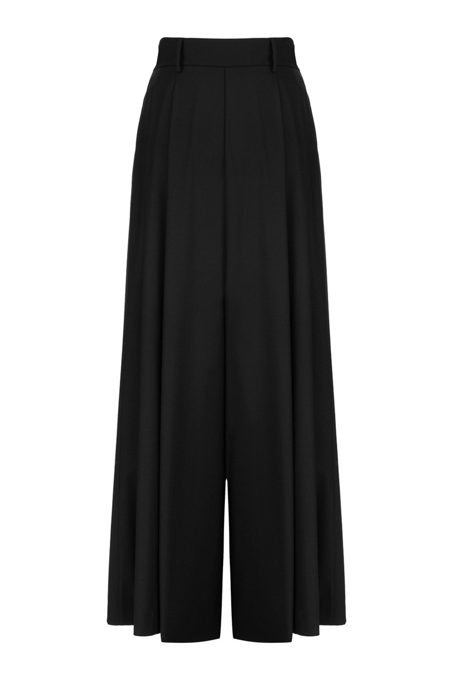 Pleated Wide Leg Pants